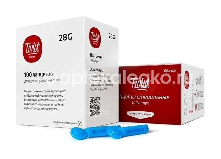 Изображение Ланцеты сателлит qlance twist 28g №25 ЛАНЦЕТЫ САТЕЛЛИТ QLANCE TWIST 28G №25 SUZHOU ZHEN WU MEDICAL SUTURES&SUTUREN