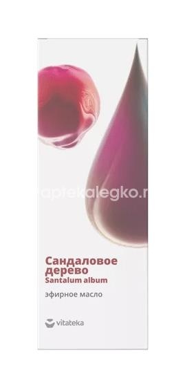 Витатека масло сандала 10мл. Витатека масло сандала 10мл. - 1