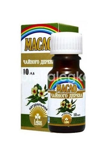 Лекус масло чайного дерева 10мл. эфирное фл. Лекус масло чайного дерева 10мл. эфирное фл. - 1