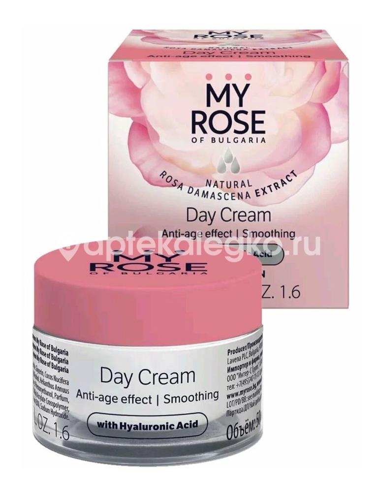 My rose of bulgaria крем для лица дневной против морщин 50 мл My rose of bulgaria крем для лица дневной против морщин 50 мл - 1