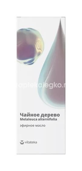 Изображение Витатека чайное дерево эфирное масло 10мл. ВИТАТЕКА ЧАЙНОЕ ДЕРЕВО ЭФИРНОЕ МАСЛО 10МЛ. АРОМАМАРКА