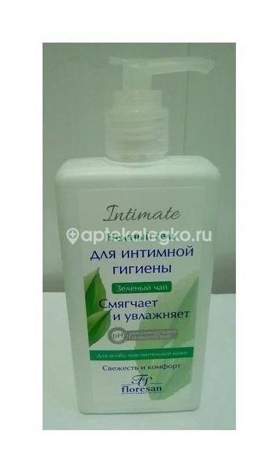 Изображение Флоресан фрукт. сим. гель для интимной гигиены нежный зеленый чай 250мл ФЛОРЕСАН ФРУКТ. СИМ. ГЕЛЬ ДЛЯ ИНТИМНОЙ ГИГИЕНЫ НЕЖНЫЙ ЗЕЛЕНЫЙ ЧАЙ 250МЛ ФЛОРЕСАН ООО