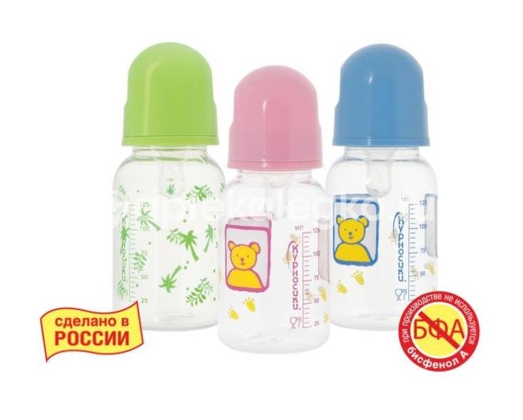 Изображение Курносики бутылка 125мл. силиконовая  соска /арт.11001/ КУРНОСИКИ БУТЫЛКА 125МЛ. СИЛИКОНОВАЯ  СОСКА /АРТ.11001/ Сан Бонд Интернэшнл Компани  / SUN BOND