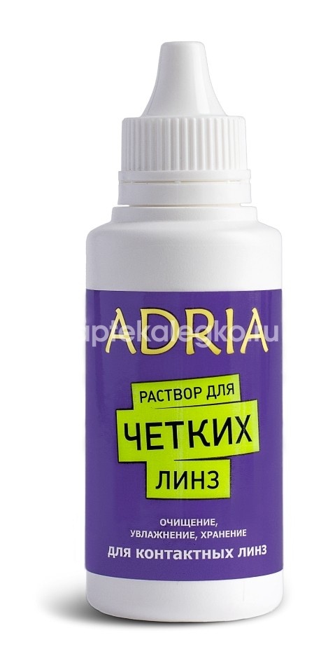 Adria раствор для контактных линз 60мл. /адриа/ Adria раствор для контактных линз 60мл. /адриа/ - 1