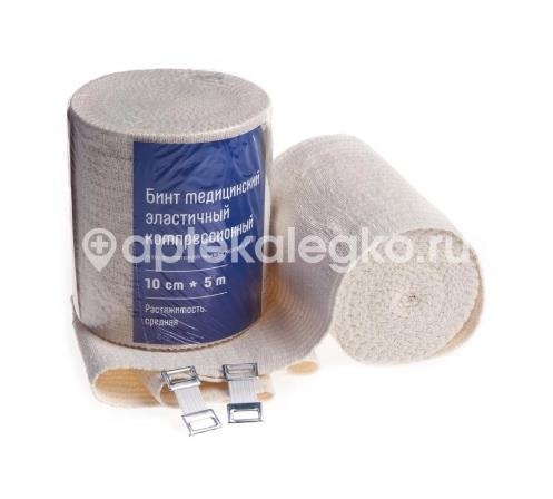 Балтик медикал бинт эластичный средней растяжимости 10см х 5м Балтик медикал бинт эластичный средней растяжимости 10см х 5м - 3