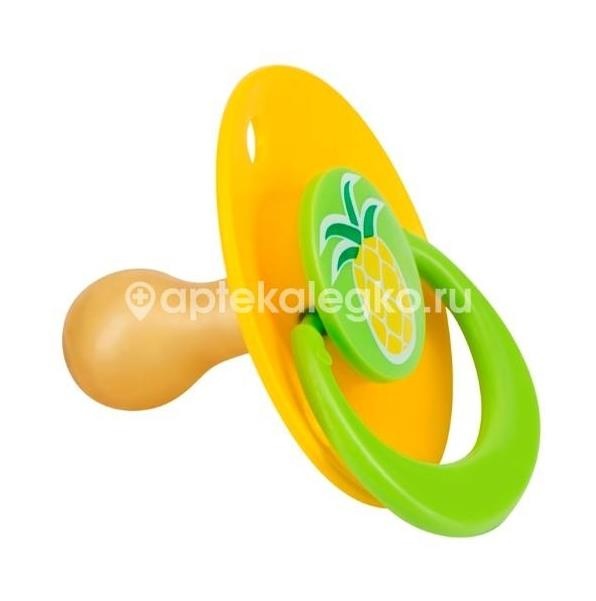 Курносики пустышка классическая латексная ананасик 0+/13110/ Курносики пустышка классическая латексная ананасик 0+/13110/ - 2