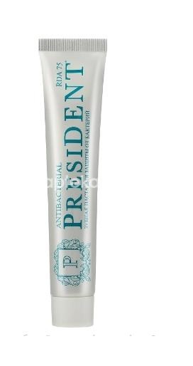 Президент зубная паста антибактериальная 50мл Президент зубная паста антибактериальная 50мл - 2