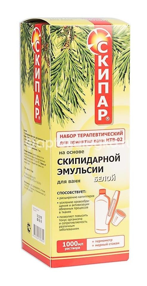 Скипар скипидарная эмульсия белая 1000мл. целебн. травы Скипар скипидарная эмульсия белая 1000мл. целебн. травы - 1